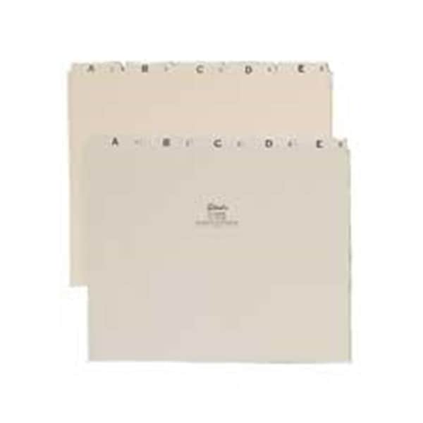 Pen2Paper A thru Z Pressboard Guide- .2 Tab Cut- Letter- Green PE3207091 - main